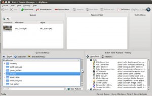 DigiKam queues for batch processes